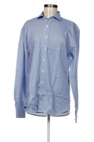 Γυναικείο πουκάμισο Cafe Coton, Μέγεθος L, Χρώμα Μπλέ, Τιμή 6,68 €