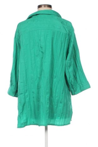 Γυναικείο πουκάμισο Canda, Μέγεθος XXL, Χρώμα Πράσινο, Τιμή 15,46 €