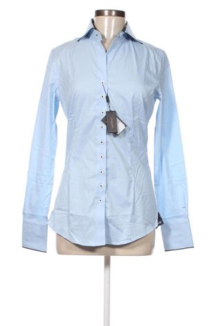 Γυναικείο πουκάμισο Cavallaro Napoli, Μέγεθος M, Χρώμα Μπλέ, Τιμή 44,69 €