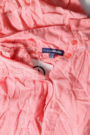 Γυναικείο πουκάμισο Charles Vogele, Μέγεθος M, Χρώμα Ρόζ , Τιμή 6,18 €
