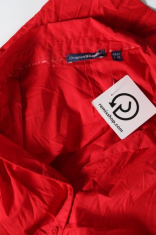 Γυναικείο πουκάμισο Charles Vogele, Μέγεθος L, Χρώμα Κόκκινο, Τιμή 9,28 €