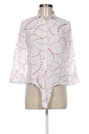 Γυναικείο πουκάμισο Clockhouse, Μέγεθος M, Χρώμα Λευκό, Τιμή 8,81 €