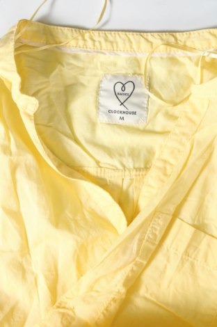 Γυναικείο πουκάμισο Clockhouse, Μέγεθος M, Χρώμα Κίτρινο, Τιμή 3,25 €