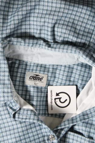 Γυναικείο πουκάμισο Crane, Μέγεθος L, Χρώμα Πολύχρωμο, Τιμή 2,47 €