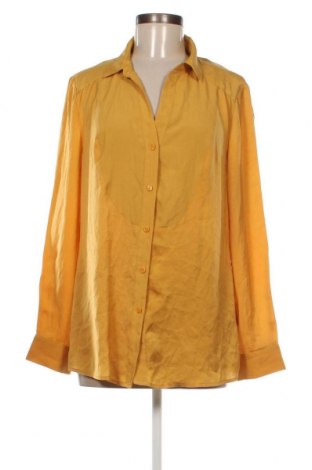 Γυναικείο πουκάμισο DKNY, Μέγεθος M, Χρώμα Κίτρινο, Τιμή 16,87 €
