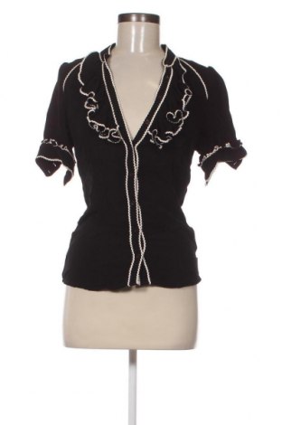 Γυναικείο πουκάμισο Dept, Μέγεθος XS, Χρώμα Μαύρο, Τιμή 5,85 €