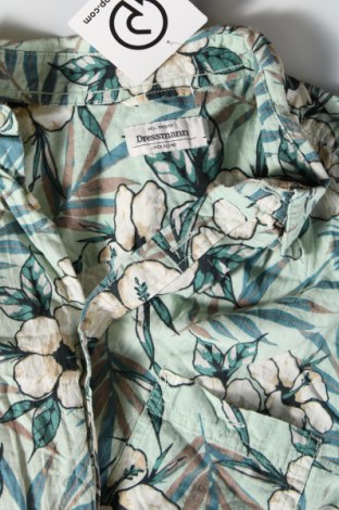 Γυναικείο πουκάμισο Dressmann, Μέγεθος L, Χρώμα Πολύχρωμο, Τιμή 14,85 €