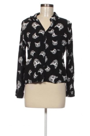 Γυναικείο πουκάμισο Fb Sister, Μέγεθος S, Χρώμα Μαύρο, Τιμή 2,32 €