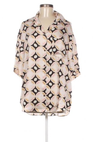 Γυναικείο πουκάμισο Gina Tricot, Μέγεθος M, Χρώμα Πολύχρωμο, Τιμή 4,45 €