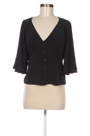Дамска риза Gina Tricot, Размер S, Цвят Черен, Цена 14,00 лв.
