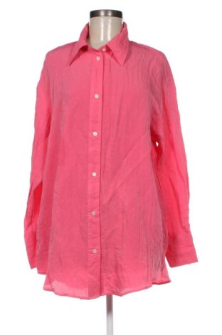 Γυναικείο πουκάμισο H&M, Μέγεθος L, Χρώμα Ρόζ , Τιμή 15,46 €