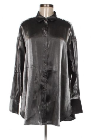 Γυναικείο πουκάμισο H&M, Μέγεθος M, Χρώμα Γκρί, Τιμή 3,54 €