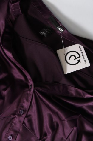 Дамска риза H&M, Размер M, Цвят Лилав, Цена 5,25 лв.