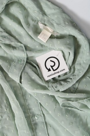 Γυναικείο πουκάμισο H&M, Μέγεθος XL, Χρώμα Πράσινο, Τιμή 2,78 €