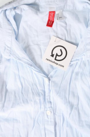 Дамска риза H&M Divided, Размер XS, Цвят Син, Цена 18,14 лв.