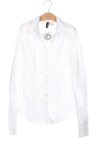 Дамска риза H&M Divided, Размер XS, Цвят Бял, Цена 15,05 лв.