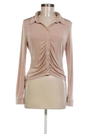Γυναικείο πουκάμισο H&M Divided, Μέγεθος M, Χρώμα  Μπέζ, Τιμή 8,50 €