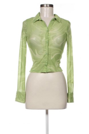 Γυναικείο πουκάμισο H&M Divided, Μέγεθος S, Χρώμα Πράσινο, Τιμή 3,25 €