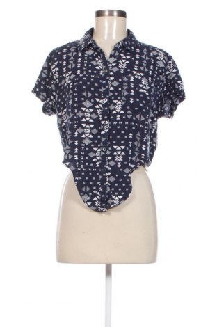 Γυναικείο πουκάμισο Hollister, Μέγεθος L, Χρώμα Μπλέ, Τιμή 4,91 €