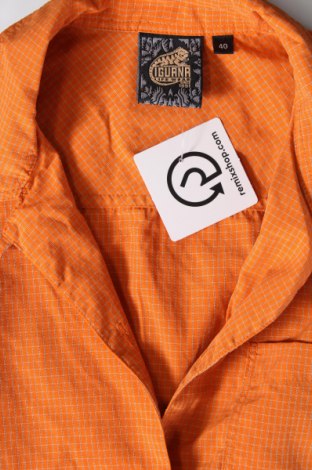 Γυναικείο πουκάμισο Iguana, Μέγεθος L, Χρώμα Πορτοκαλί, Τιμή 5,94 €