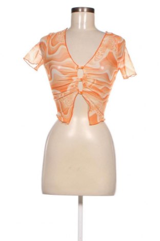 Γυναικείο πουκάμισο Jennyfer, Μέγεθος XS, Χρώμα Πορτοκαλί, Τιμή 4,12 €