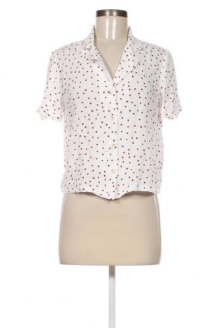 Γυναικείο πουκάμισο Lefties, Μέγεθος S, Χρώμα Λευκό, Τιμή 7,31 €