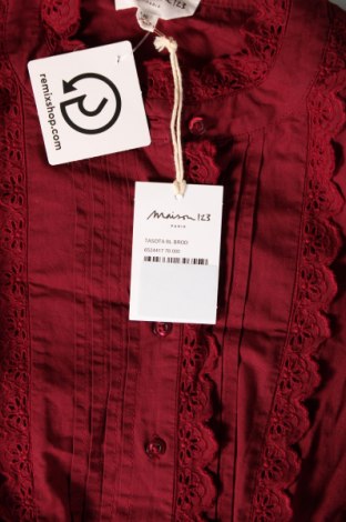 Damenbluse Maison 123, Größe M, Farbe Rot, Preis € 19,33