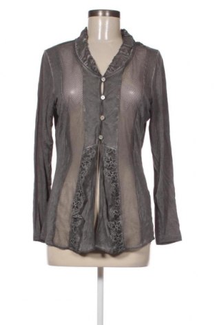 Γυναικείο πουκάμισο Mocca, Μέγεθος L, Χρώμα Γκρί, Τιμή 3,25 €