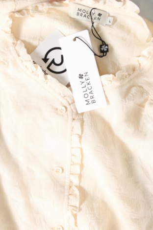 Γυναικείο πουκάμισο Molly Bracken, Μέγεθος L, Χρώμα  Μπέζ, Τιμή 37,11 €