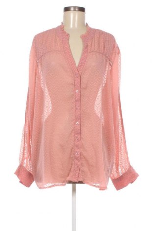 Γυναικείο πουκάμισο Ms Mode, Μέγεθος XXL, Χρώμα Ρόζ , Τιμή 15,46 €