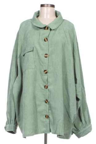 Γυναικείο πουκάμισο Nasty Gal, Μέγεθος 4XL, Χρώμα Πράσινο, Τιμή 18,56 €