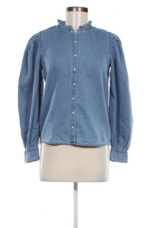 Γυναικείο πουκάμισο ONLY, Μέγεθος S, Χρώμα Μπλέ, Τιμή 7,84 €