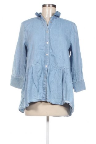 Γυναικείο πουκάμισο ONLY, Μέγεθος M, Χρώμα Μπλέ, Τιμή 4,60 €
