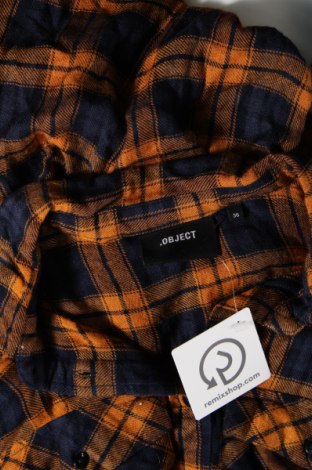 Γυναικείο πουκάμισο Object, Μέγεθος S, Χρώμα Πολύχρωμο, Τιμή 3,12 €