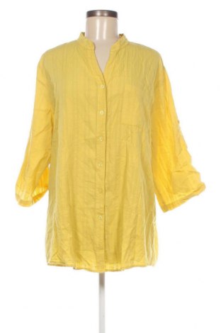 Γυναικείο πουκάμισο Perla Nera, Μέγεθος XL, Χρώμα Κίτρινο, Τιμή 16,82 €