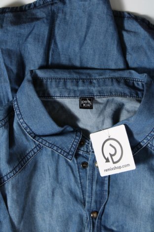 Γυναικείο πουκάμισο Pimkie, Μέγεθος L, Χρώμα Μπλέ, Τιμή 8,50 €