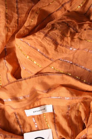 Дамска риза Promod, Размер L, Цвят Оранжев, Цена 9,60 лв.
