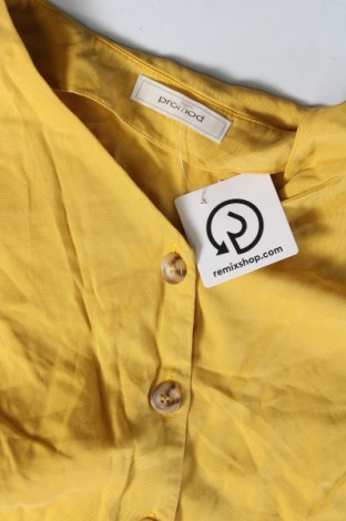 Дамска риза Promod, Размер M, Цвят Жълт, Цена 5,28 лв.