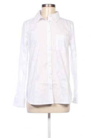 Γυναικείο πουκάμισο Pulz Jeans, Μέγεθος S, Χρώμα Λευκό, Τιμή 14,84 €