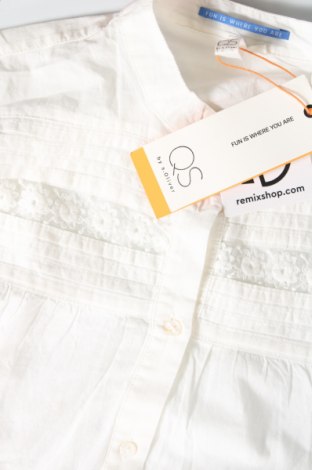 Γυναικείο πουκάμισο Q/S by S.Oliver, Μέγεθος XS, Χρώμα Λευκό, Τιμή 12,99 €