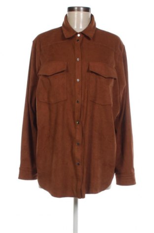 Γυναικείο πουκάμισο S.Oliver, Μέγεθος XL, Χρώμα Καφέ, Τιμή 12,62 €