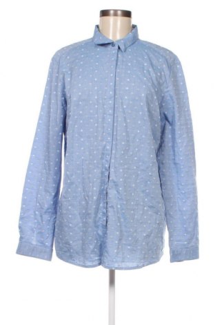 Γυναικείο πουκάμισο S.Oliver, Μέγεθος XL, Χρώμα Μπλέ, Τιμή 12,62 €