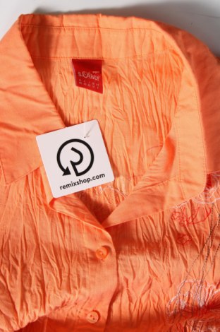 Γυναικείο πουκάμισο S.Oliver, Μέγεθος M, Χρώμα Πορτοκαλί, Τιμή 5,16 €
