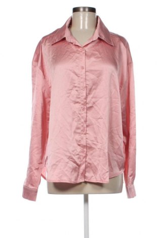Γυναικείο πουκάμισο SHEIN, Μέγεθος L, Χρώμα Ρόζ , Τιμή 4,48 €
