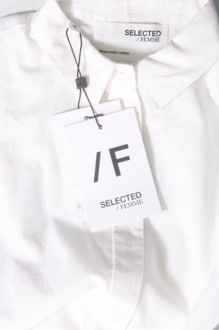 Дамска риза Selected Femme, Размер XS, Цвят Бял, Цена 57,00 лв.