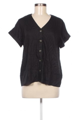 Γυναικείο πουκάμισο Takko Fashion, Μέγεθος M, Χρώμα Μαύρο, Τιμή 3,09 €