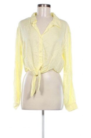 Γυναικείο πουκάμισο Tally Weijl, Μέγεθος L, Χρώμα Κίτρινο, Τιμή 7,01 €