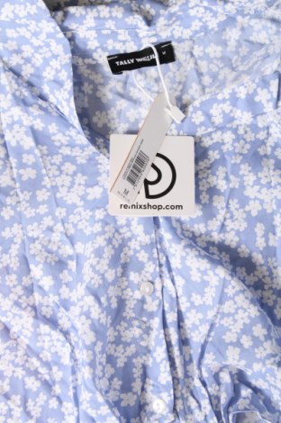 Γυναικείο πουκάμισο Tally Weijl, Μέγεθος M, Χρώμα Μπλέ, Τιμή 20,62 €