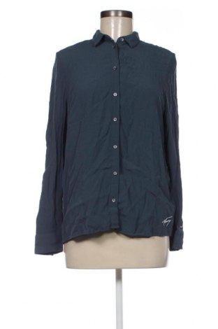 Γυναικείο πουκάμισο Tommy Jeans, Μέγεθος XS, Χρώμα Μπλέ, Τιμή 9,02 €
