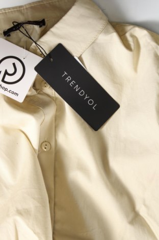 Дамска риза Trendyol, Размер M, Цвят Бежов, Цена 72,00 лв.